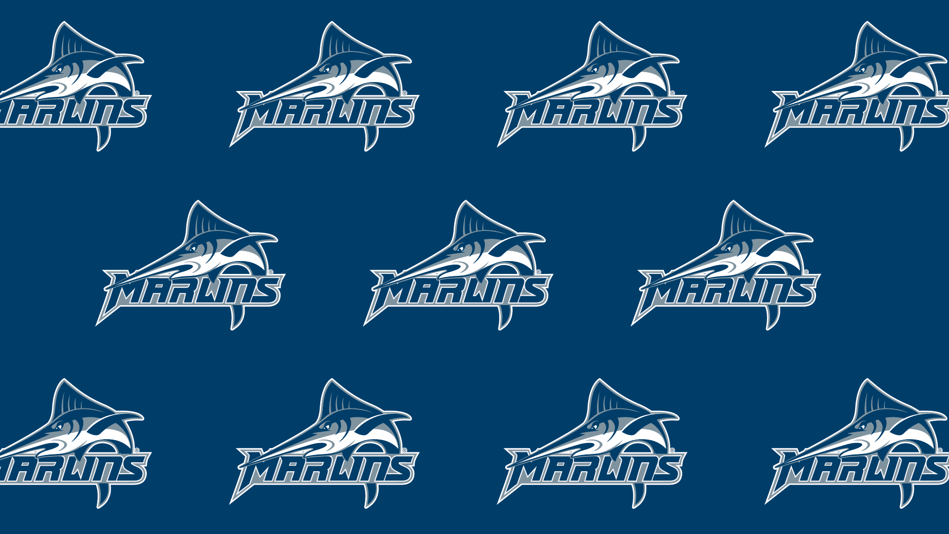 Batten University Marlins virtual meeting background