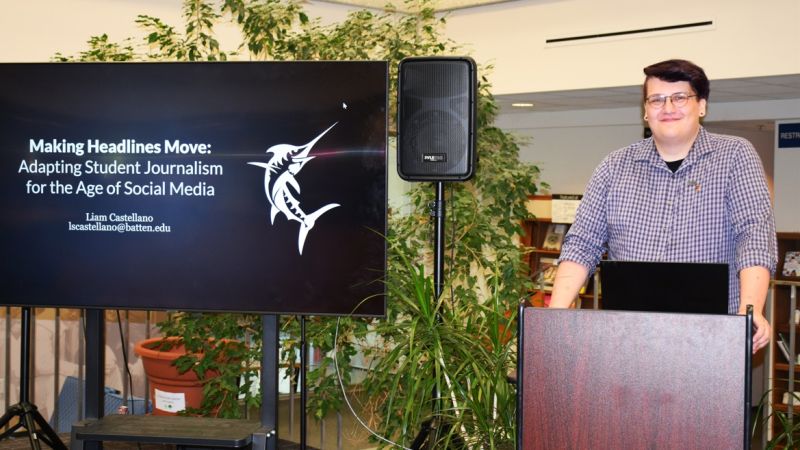 Making Headlines Move: Student Journalist Explores the Power of Visual Storytelling